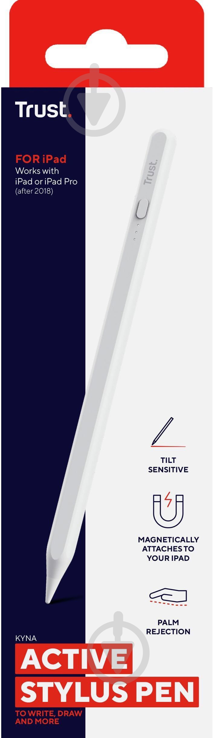 Стилус Trust Kyna білий (25191_TRUST) - фото 8 Стилус Trust Kyna білий (25191_TRUST) - фото 8
