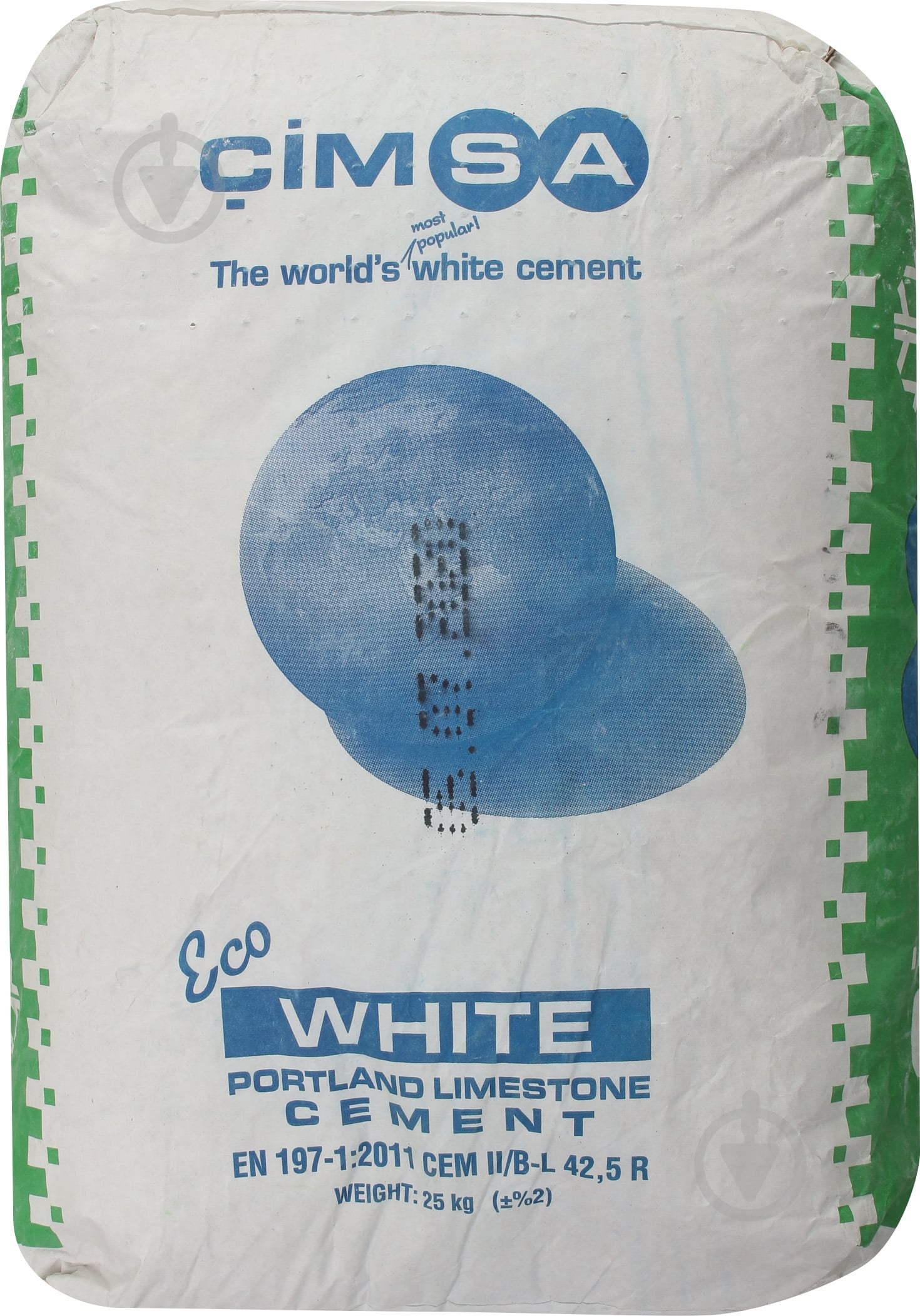 Цемент белый CIMSA М-500 25 кг - фото 2