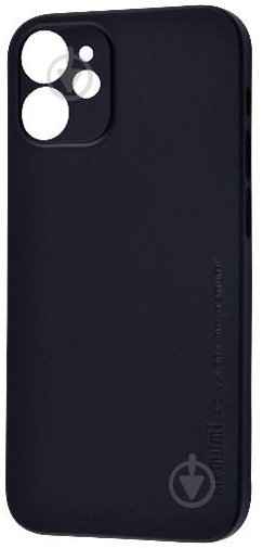 Чехол Memumi Ultra Slim Case (PC) black для Apple iPhone 12 - фото 1