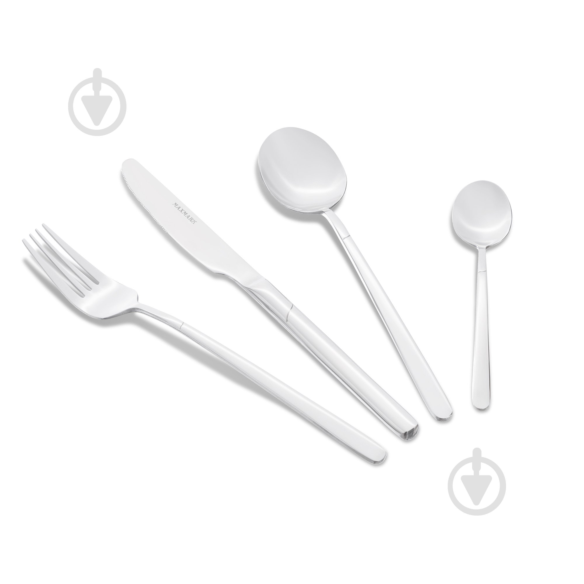 Набор столовых приборов Maxmark Slender 24 предмета - фото 1