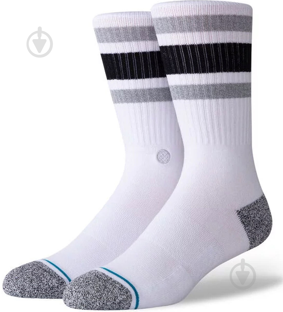 Носки Stance Crew A556A20BOS р.M белый - фото 1 Носки Stance Crew A556A20BOS р.M белый - фото 1