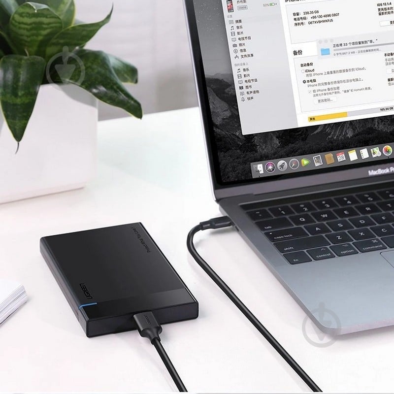 Дата-кабель UGREEN US312 USB-C 3.1 to MicroUSB 3.0 3A Cable 1 м black (20103) - фото 3 Дата-кабель UGREEN US312 USB-C 3.1 to MicroUSB 3.0 3A Cable 1 м black (20103) - фото 3
