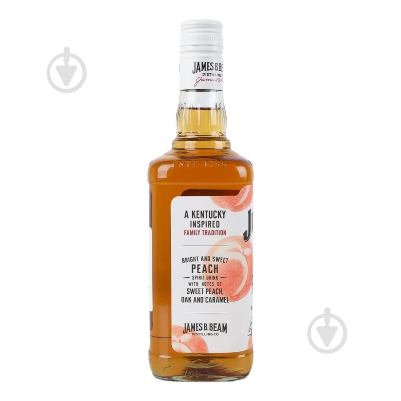 Ликер Jim Beam Peach 32,5% 0,7 л - фото 8