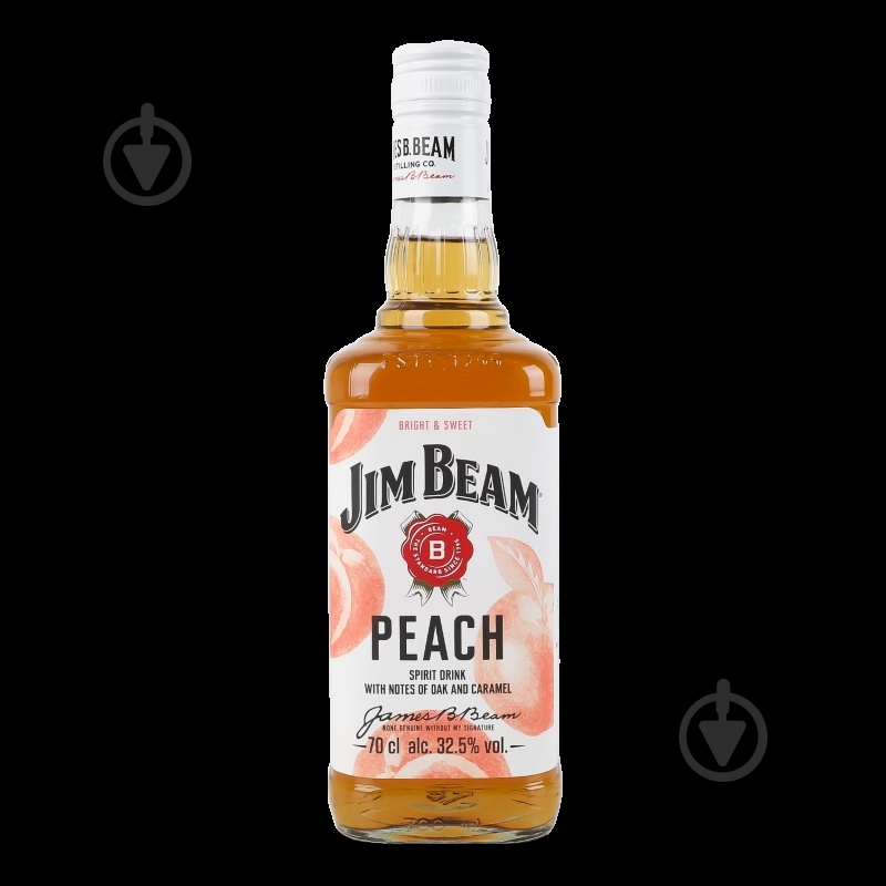 Ликер Jim Beam Peach 32,5% 0,7 л - фото 12