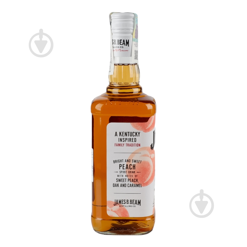 Ликер Jim Beam Peach 32,5% 0,7 л - фото 4