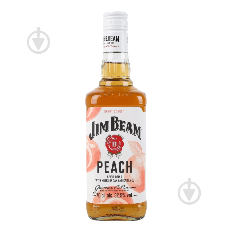 Ликер Jim Beam Peach 32,5% 0,7 л - фото 7