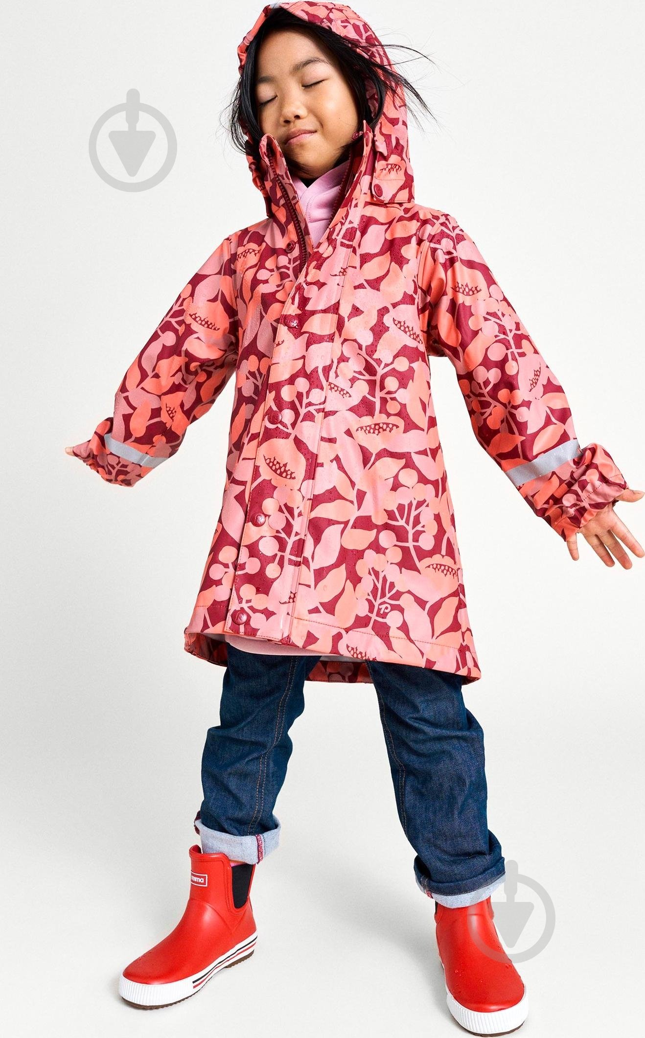 Сапоги резиновые детские Reima Ankles размер 30 red - фото 8