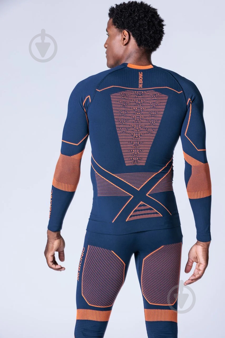Термокофта X-Bionic ENERGY ACCUMULATOR LIGHT SHIRT LS MEN EA-WTH2W24M-B121 р.XL чорний - фото 4