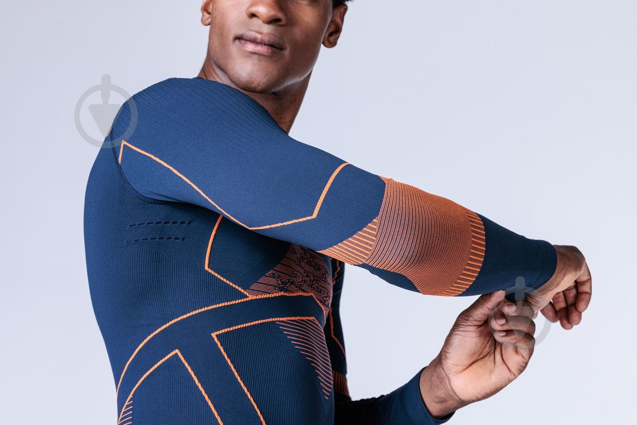 Термокофта X-Bionic ENERGY ACCUMULATOR LIGHT SHIRT LS MEN EA-WTH2W24M-B121 р.XL чорний - фото 5