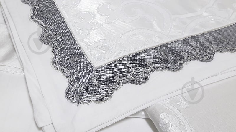 Комплект постельного белья семейный FSM 406 белый Word of Dream - фото 2 Комплект постельного белья семейный FSM 406 белый Word of Dream - фото 2