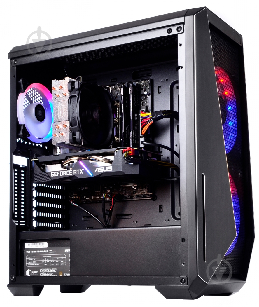 Компьютер персональный Artline Gaming X77 (X77v48Win) black - фото 6