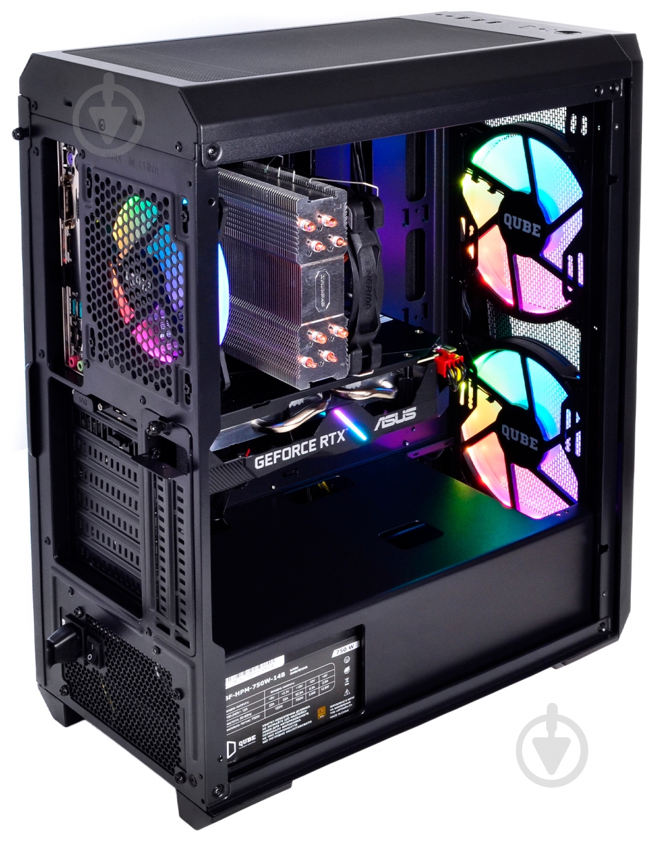 Компьютер персональный Artline Gaming X77 (X77v48Win) black - фото 9