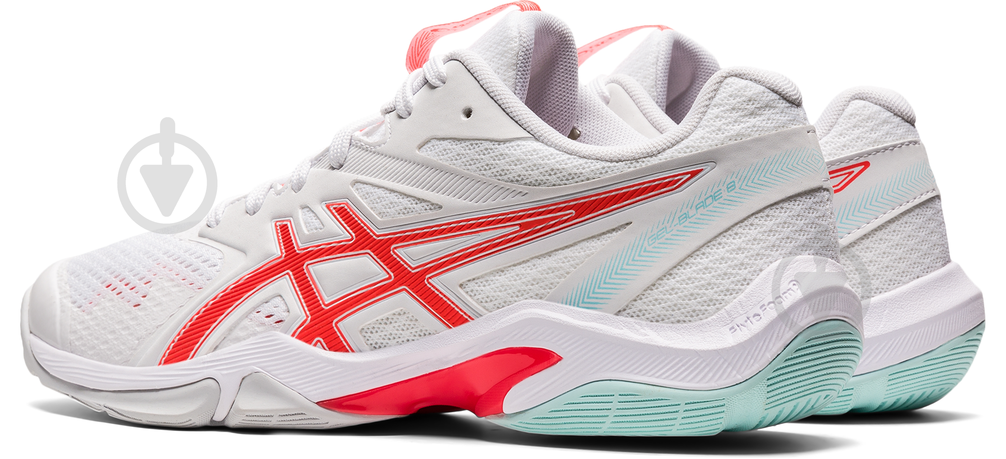 Кросівки жіночі Asics GEL-BLADE 8 1072A072-960 р.39,5 білі - фото 4