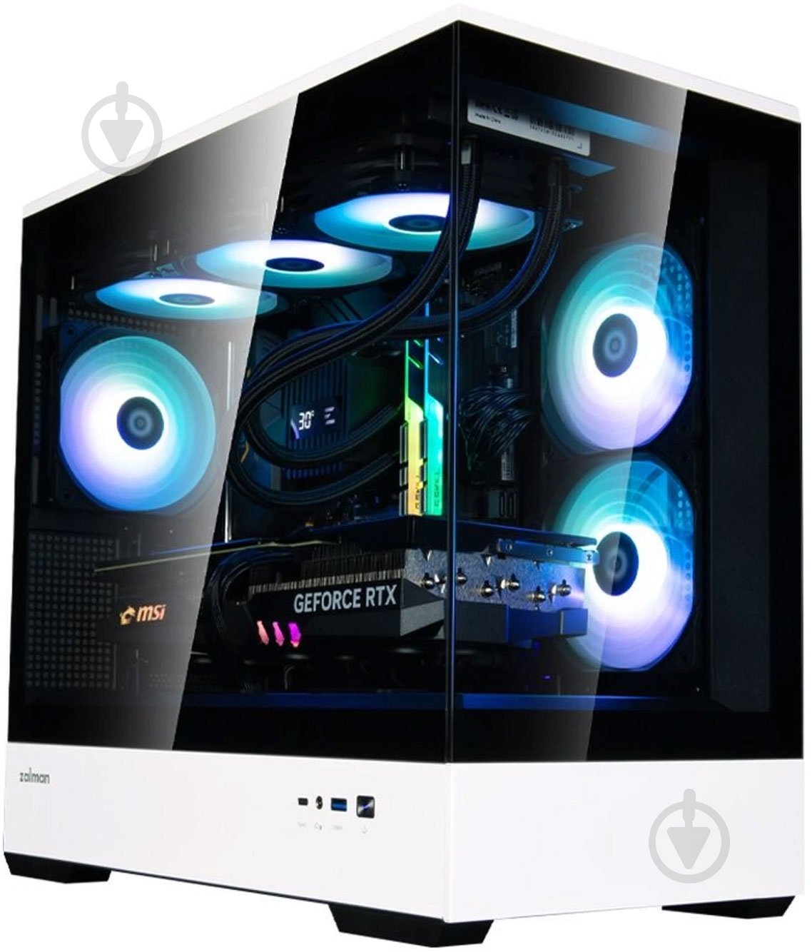 Корпус Zalman P30 без БП (P30BW) - фото 1