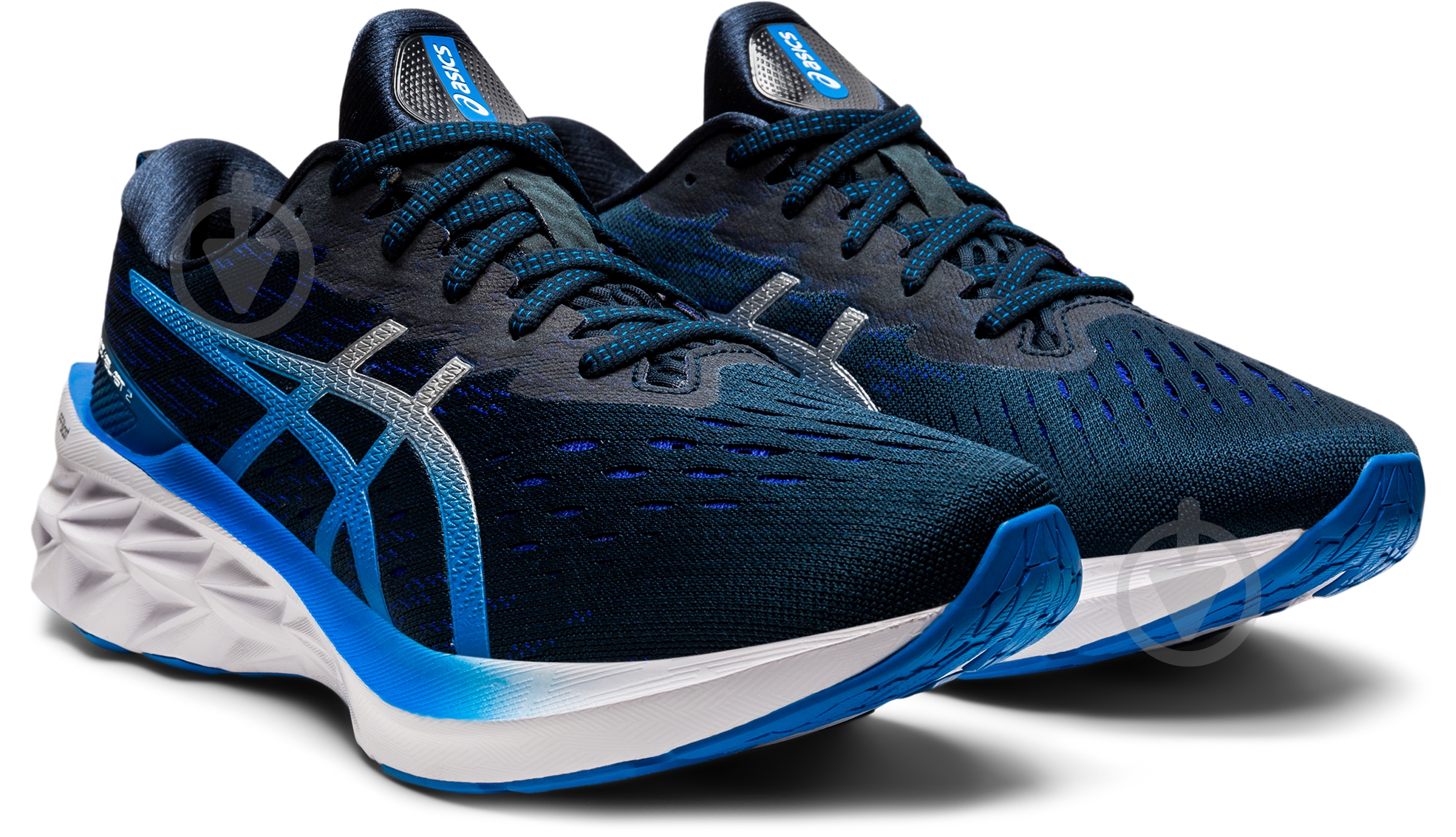 Кроссовки мужские летние Asics NOVABLAST 2 1011B192-401 р.42,5 синие - фото 3