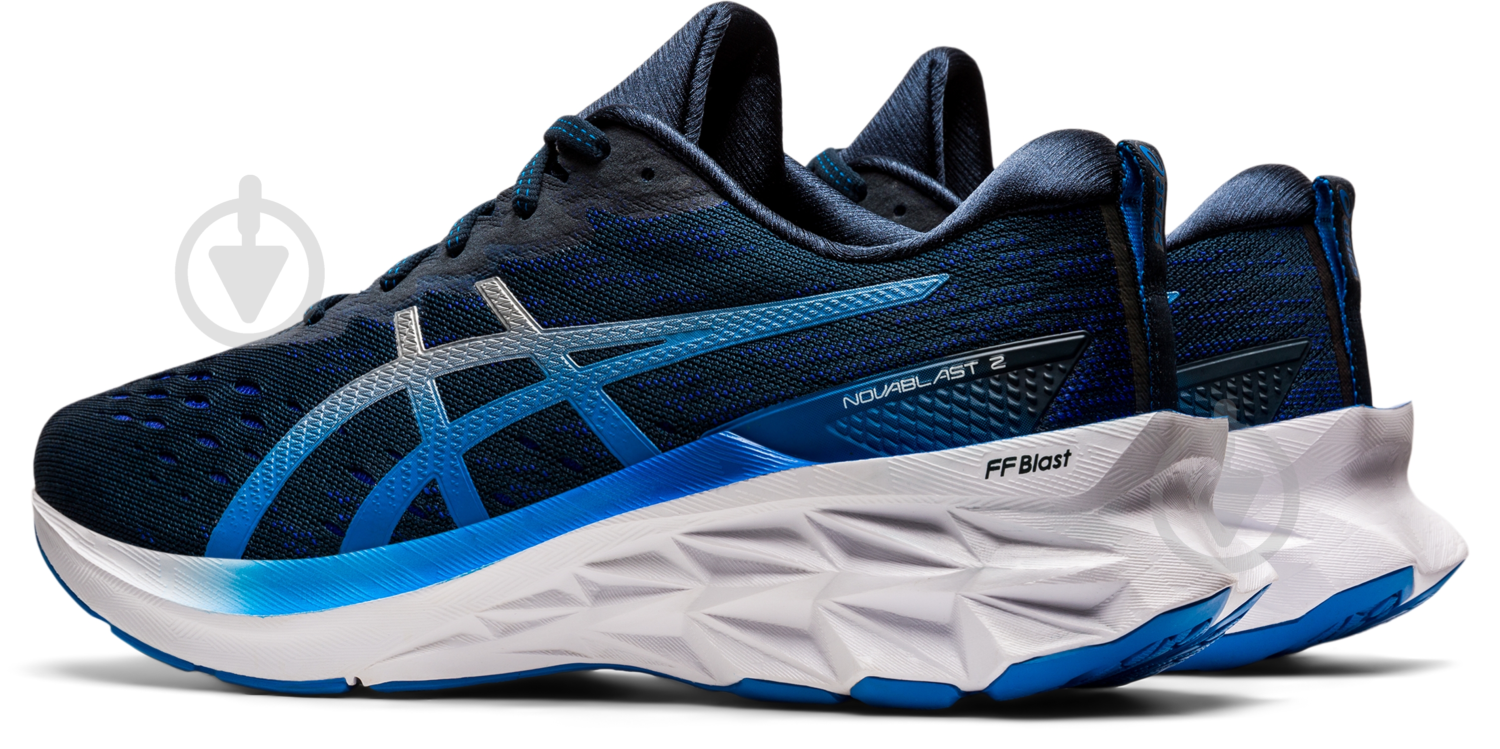 Кроссовки мужские летние Asics NOVABLAST 2 1011B192-401 р.42,5 синие - фото 4