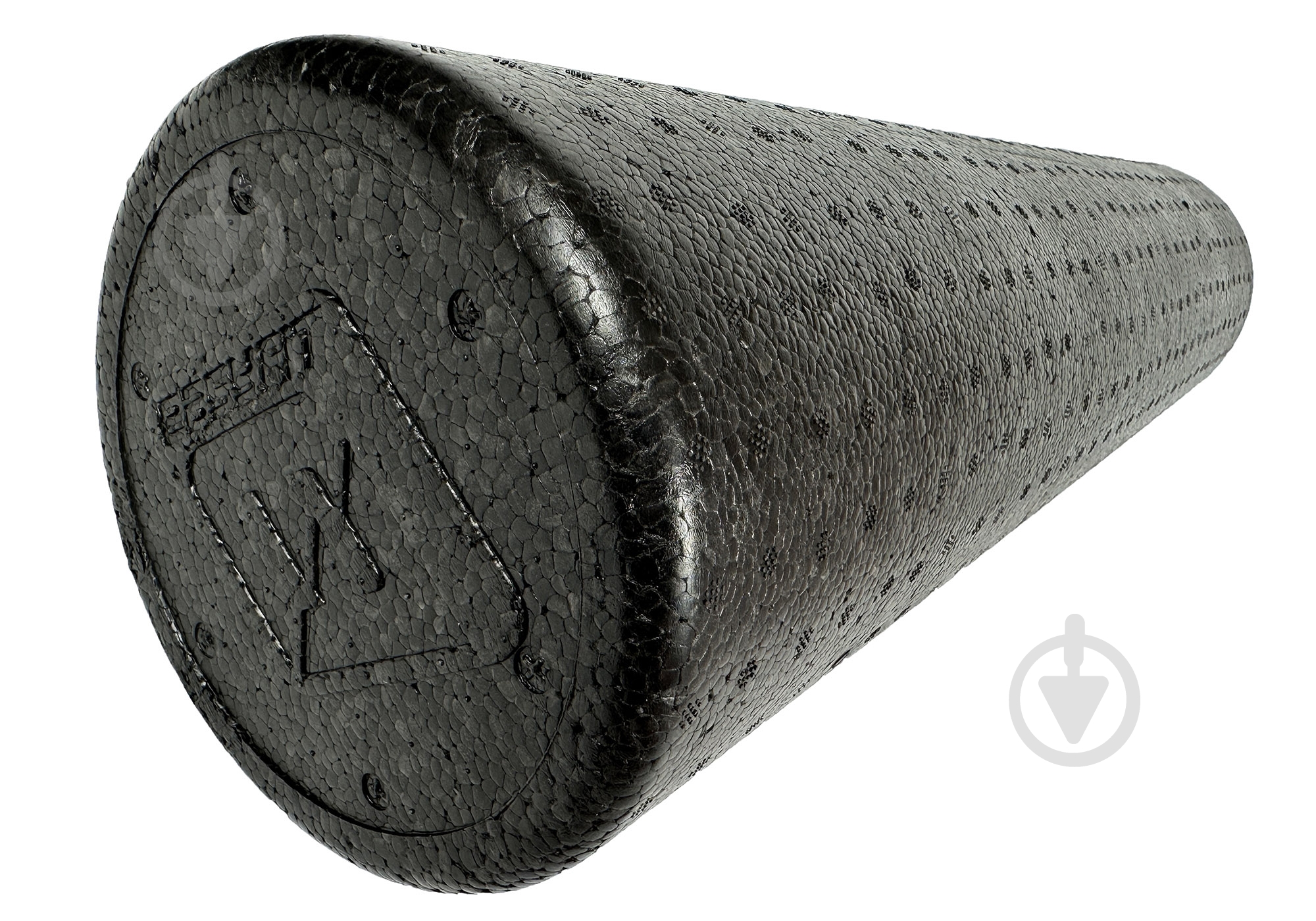 Массажный ролик EasyFit Polyfoam roller 60 см черный (effm60-b) - фото 1