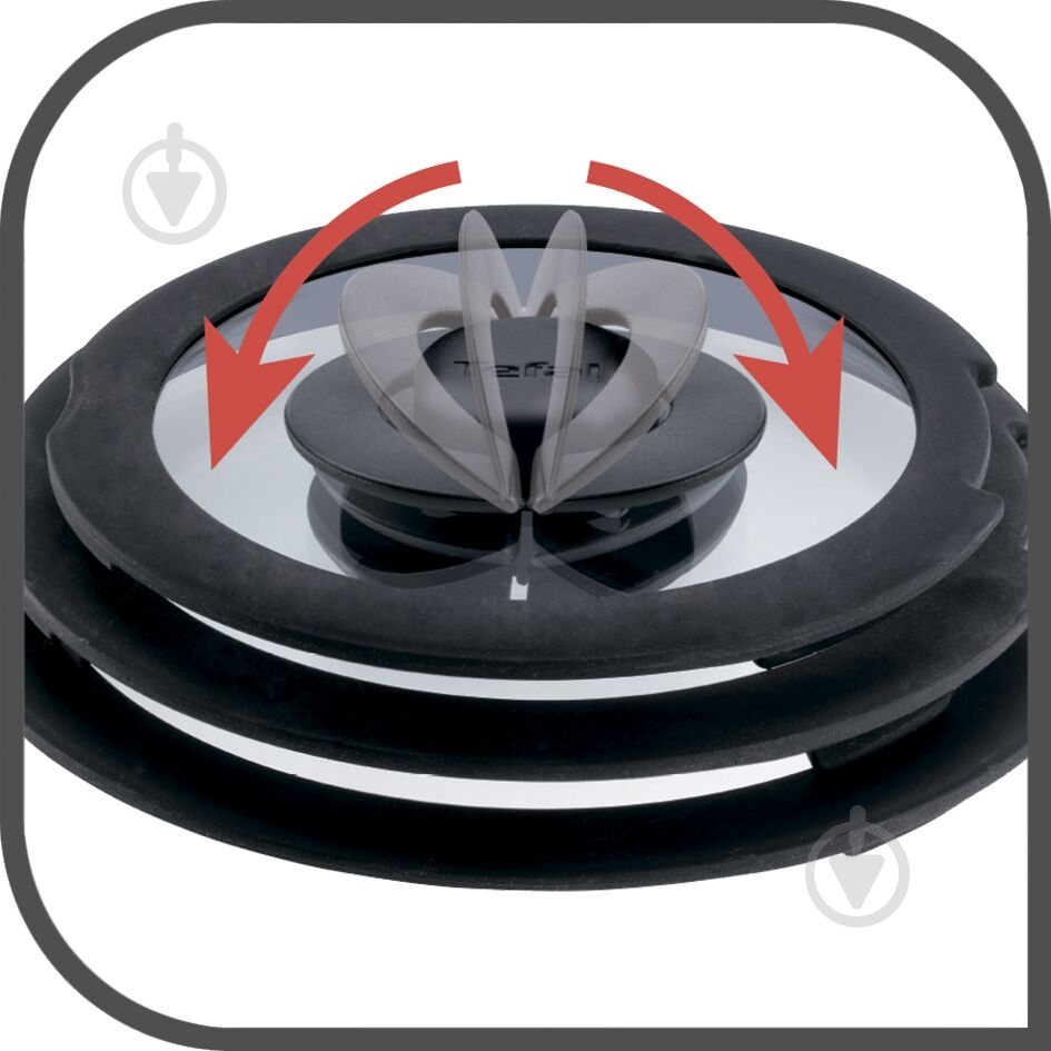 Крышка Tefal 22 см Ingenio L9936482 - фото 4 Крышка Tefal 22 см Ingenio L9936482 - фото 4