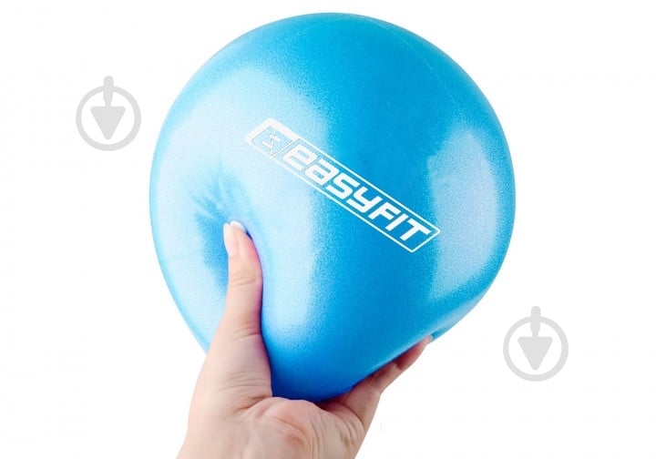Гимнастический мяч EasyFit для пилатеса синий (EF20BL) d20 - фото 1