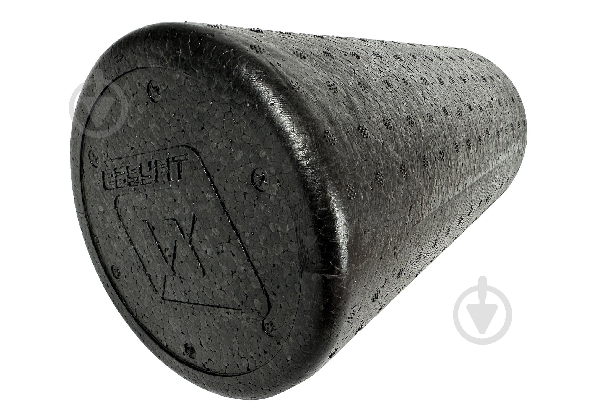 Масажний ролик EasyFit Polyfoam roller 30 см чорний (effm30-b) - фото 1 Масажний ролик EasyFit Polyfoam roller 30 см чорний (effm30-b) - фото 1