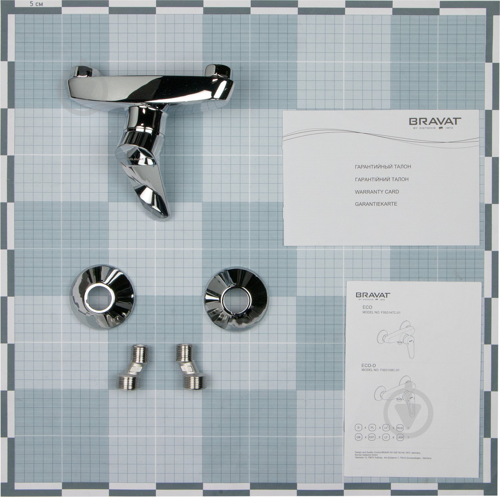 Змішувач для душу Bravat ECO F 993147 C-01 - фото 2