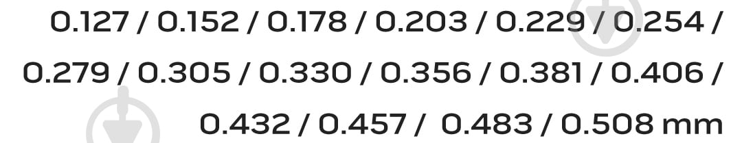 Набор щупов NEO tools 11-192 16 пластин - фото 8