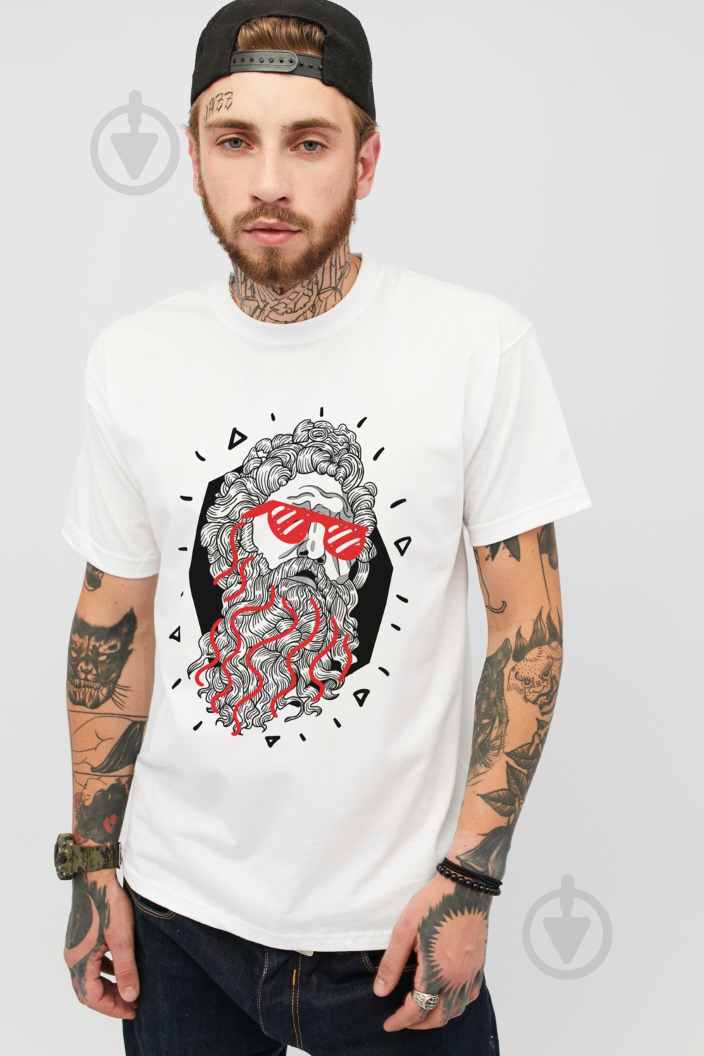 Футболка YAPPI MW1016 р.L білий - фото 1 Футболка YAPPI MW1016 р.L білий - фото 1
