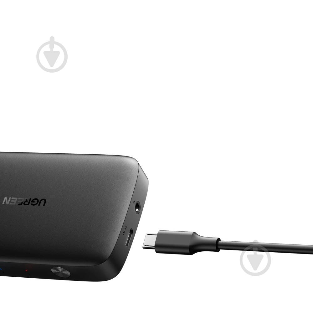 Сплиттер UGREEN CM332 HDMI 3x1 Switcher 4K@30Hz Black (80125) - фото 3
