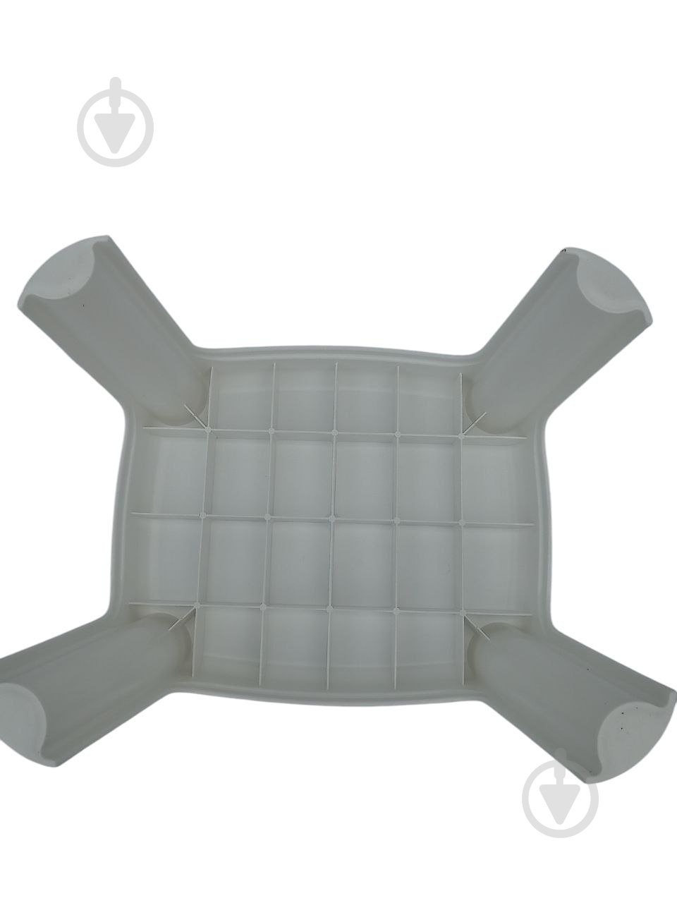 Табурет пластиковый сверхпрочный белый мрамор - фото 2 Табурет пластиковый сверхпрочный белый мрамор - фото 2