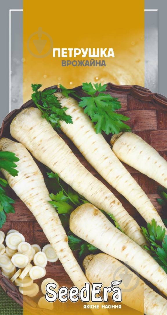 Насіння SeedEra петрушка коренева Врожайна 10 г (4823073714928) - фото 1 Насіння SeedEra петрушка коренева Врожайна 10 г (4823073714928) - фото 1