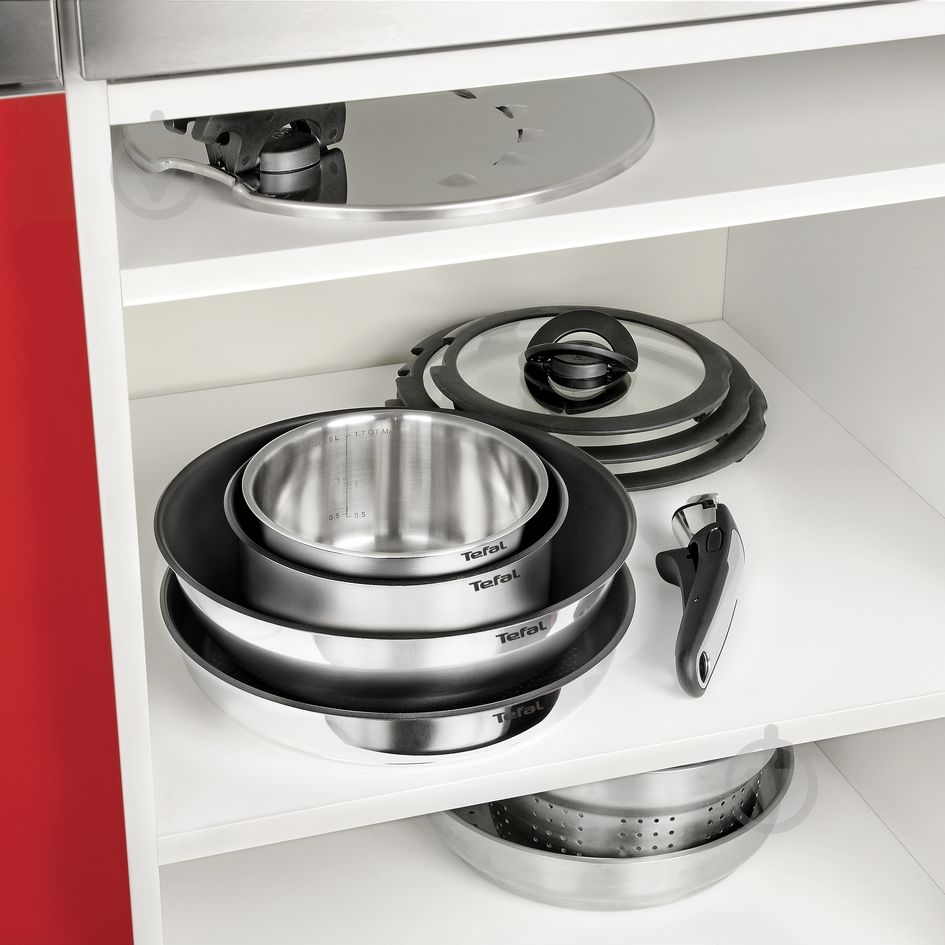 Набор посуды Tefal Ingenio Emotion 15 предметов L925SF14 - фото 18 Набор посуды Tefal Ingenio Emotion 15 предметов L925SF14 - фото 18