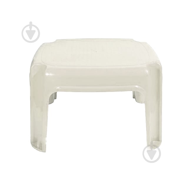 Табурет пластиковый сверхпрочный белый - фото 1 Табурет пластиковый сверхпрочный белый - фото 1