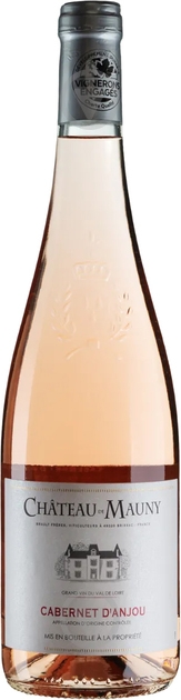 Вино Chateau de Mauny Cabernet D'Anjou полусладкое розовое 0,75 л - фото 1 Вино Chateau de Mauny Cabernet D'Anjou полусладкое розовое 0,75 л - фото 1