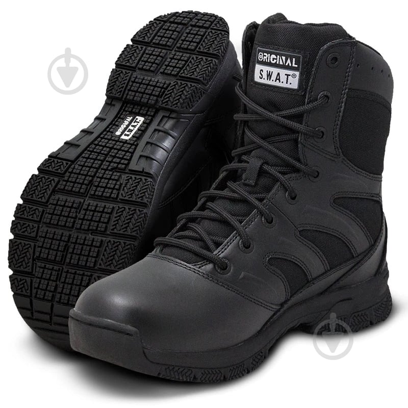 Черевики тактичні Original S.W.A.T FORSE 8 WATERPROOF р.40 black - фото 1 Черевики тактичні Original S.W.A.T FORSE 8 WATERPROOF р.40 black - фото 1