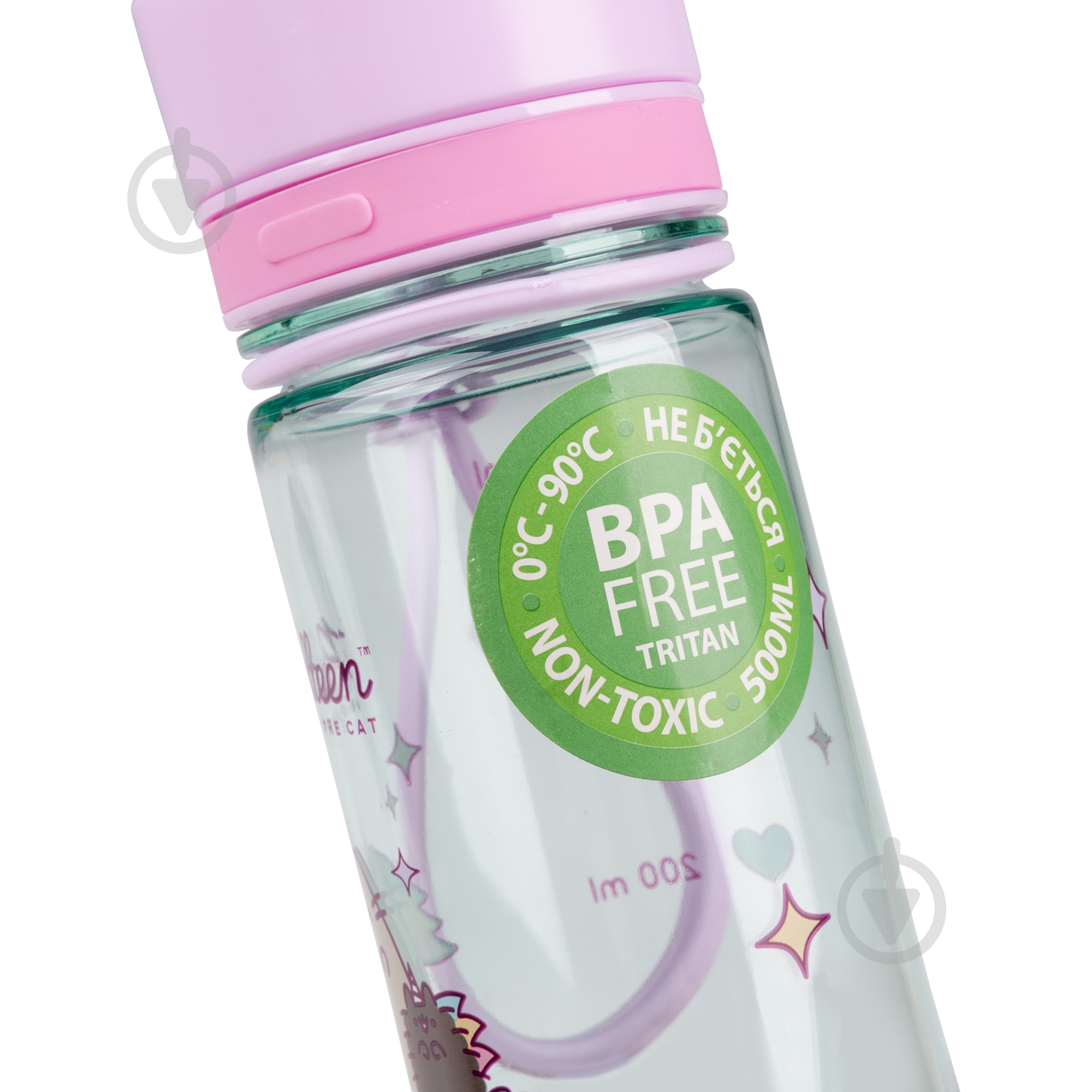 Бутылка для воды YES Pusheen 400 мл - фото 2 Бутылка для воды YES Pusheen 400 мл - фото 2