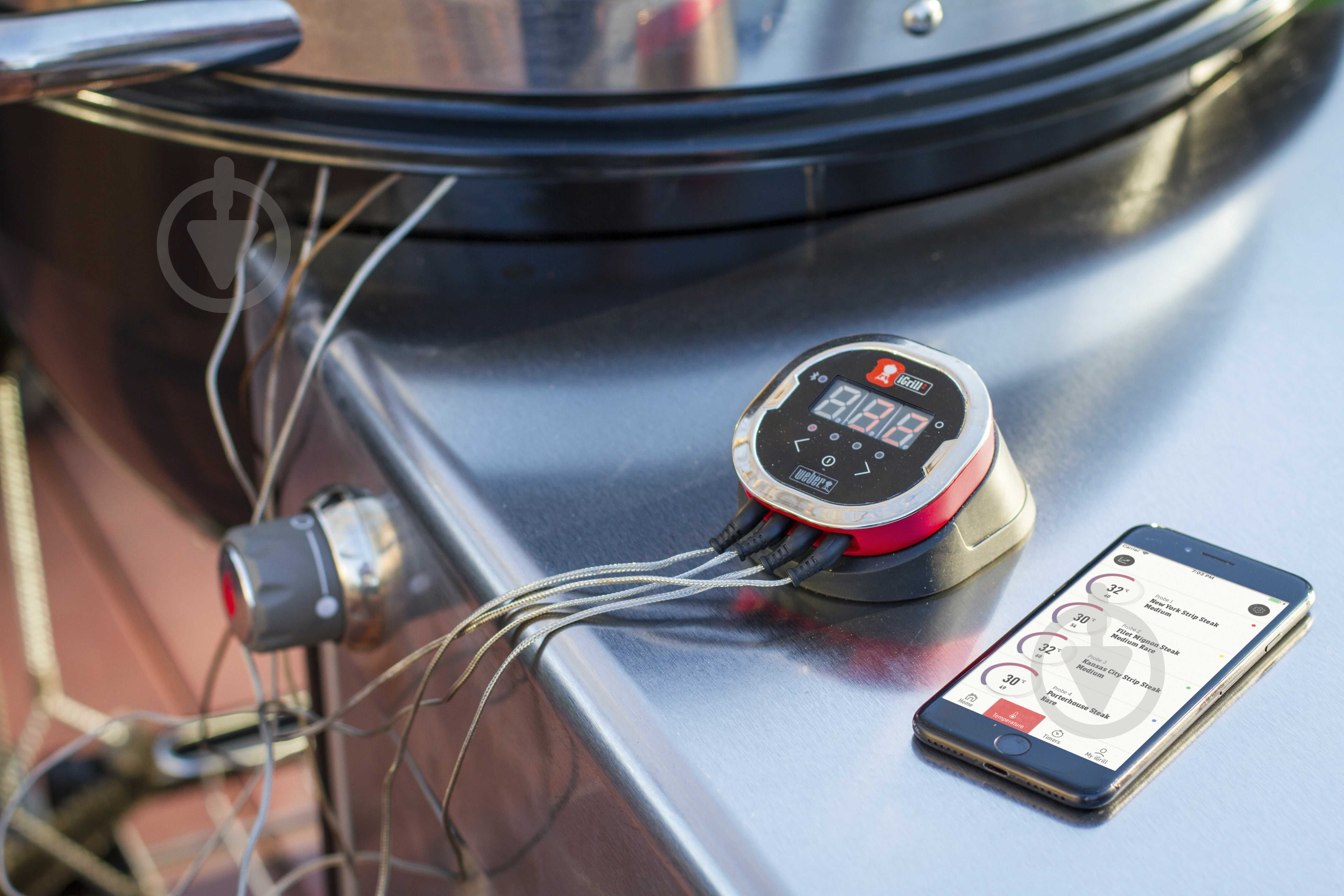 Термометр цифровой Weber iGrill 2 7221 - фото 4