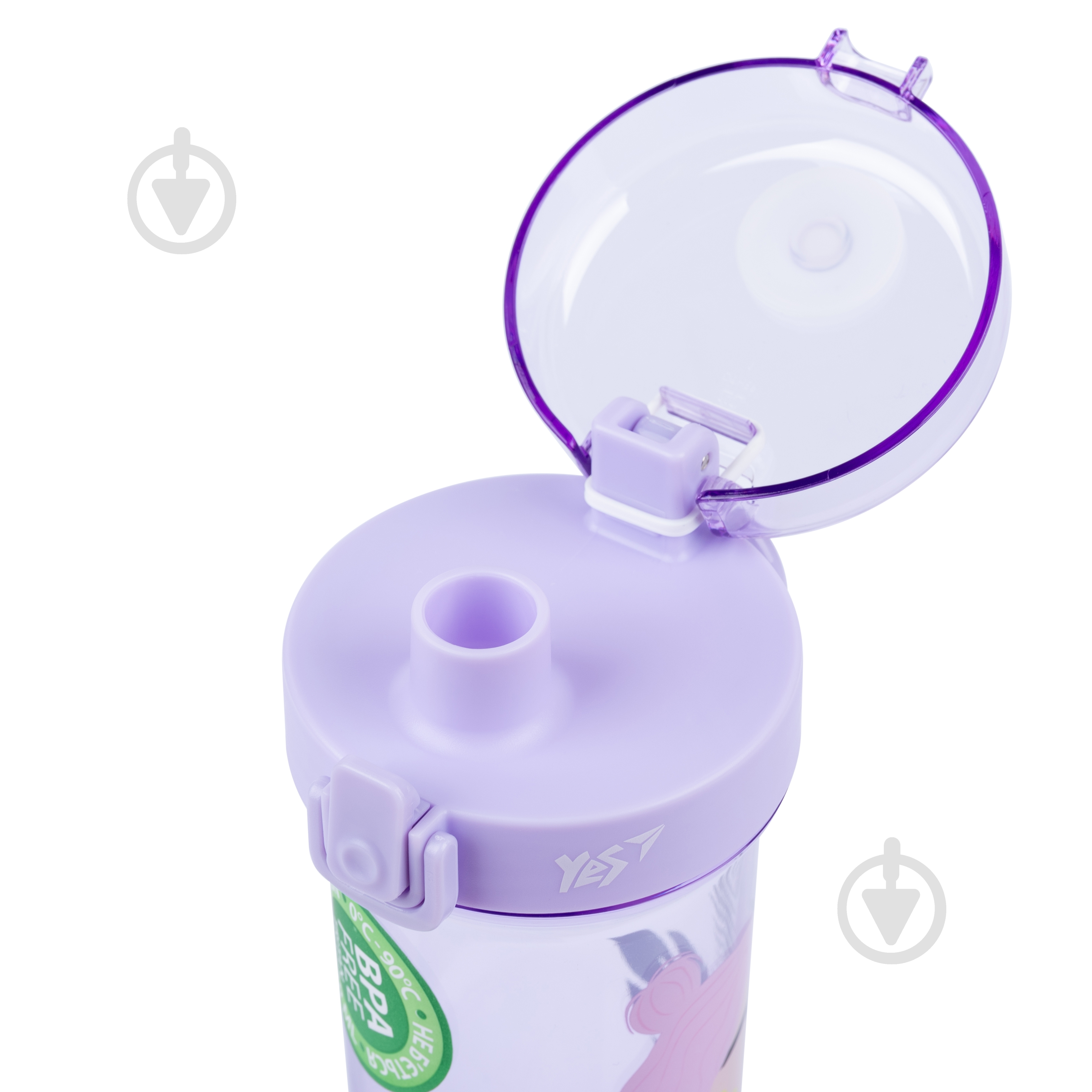Бутылка для воды YES Strong Girls 430 мл - фото 4