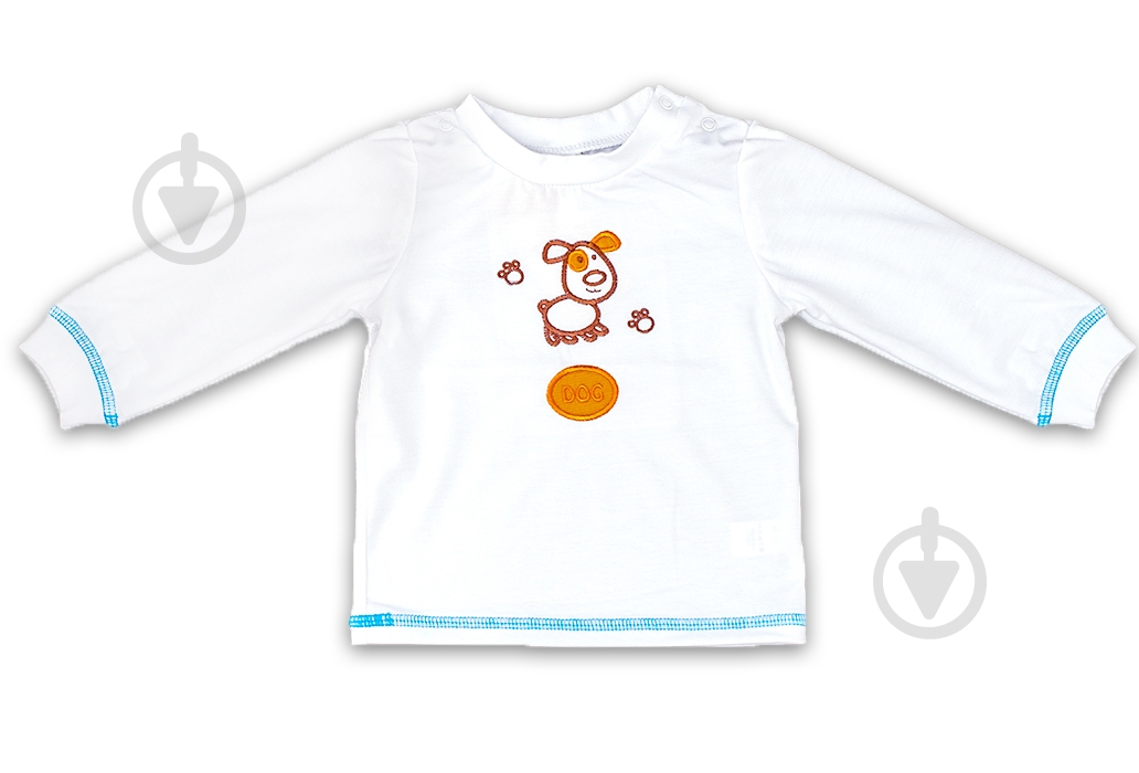 Джемпер для мальчика Danaya 122-2F р.92 белый - фото 1 Джемпер для мальчика Danaya 122-2F р.92 белый - фото 1