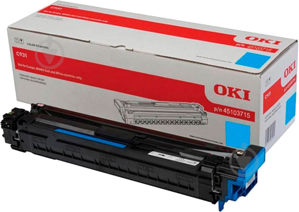 Фотокондуктор OKI EP-CART-C-C931 cyan - фото 1 Фотокондуктор OKI EP-CART-C-C931 cyan - фото 1