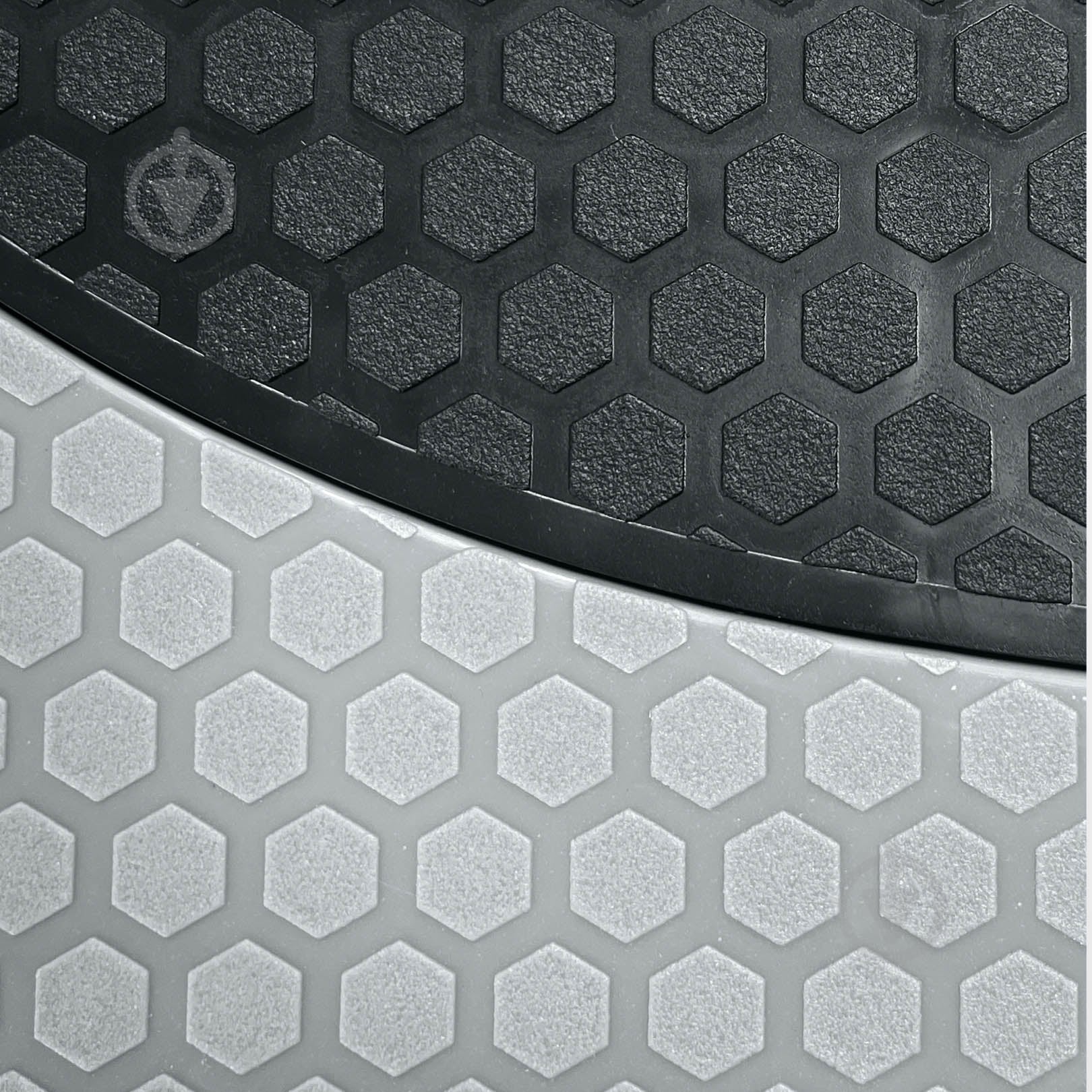 Степ-платформа EasyFit Step-B 3-ступенчастая черный-серый - фото 9