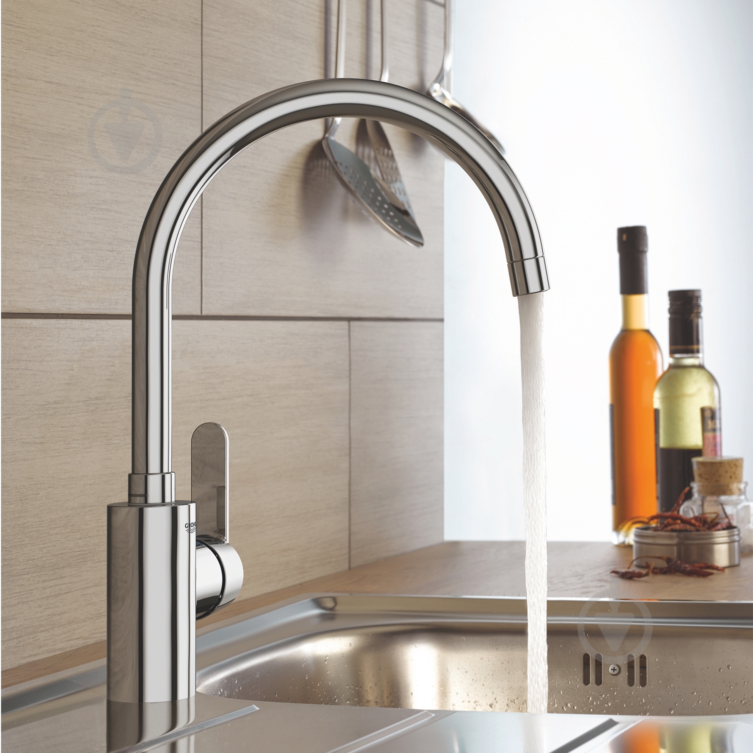 Смеситель для кухни Grohe QuickFix Get 31494001 - фото 4