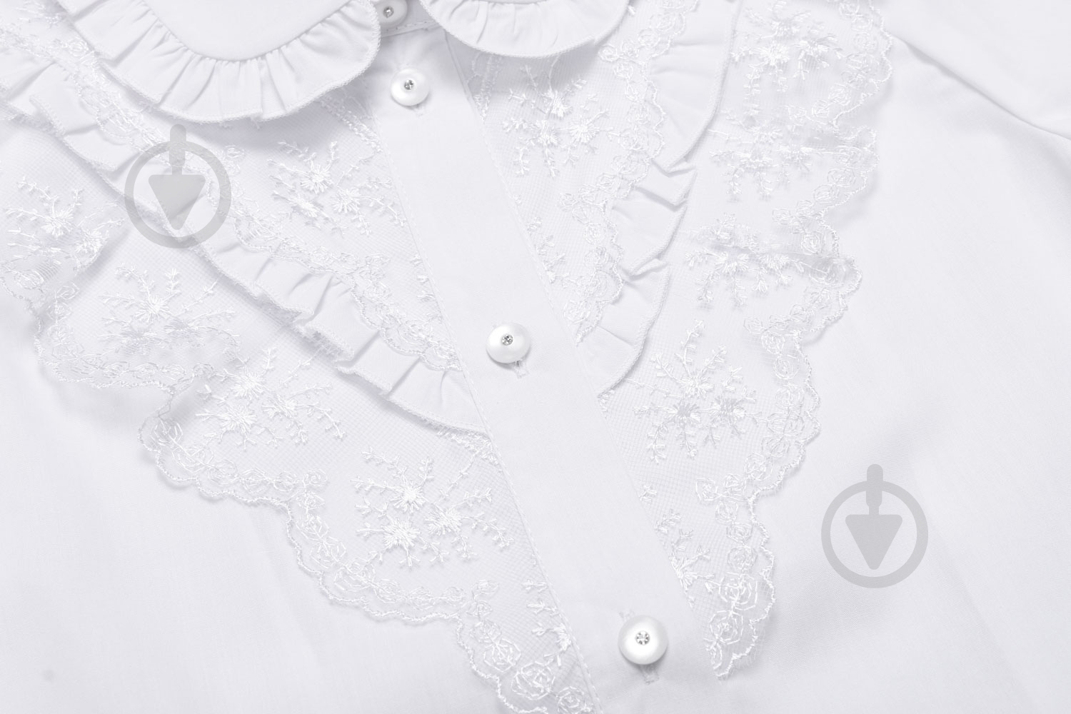 Блуза Sasha р.140 белый 4386 - фото 4 Блуза Sasha р.140 белый 4386 - фото 4