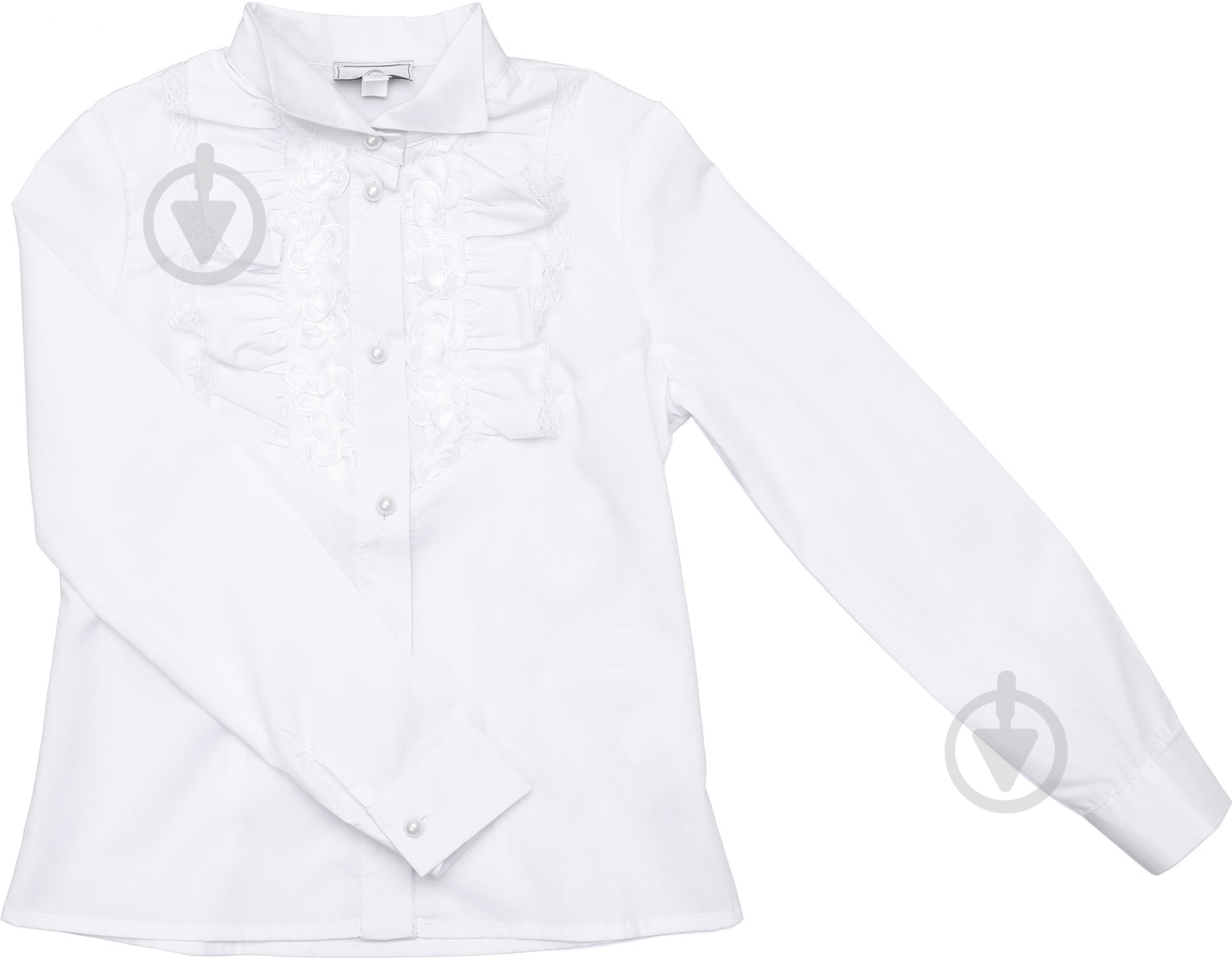 Блуза Sasha р.128 белый 4387 - фото 6 Блуза Sasha р.128 белый 4387 - фото 6