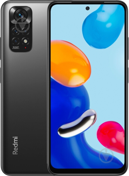 Смартфон Xiaomi Redmi Note 11 4/64GB graphite gray (922475) - фото 1