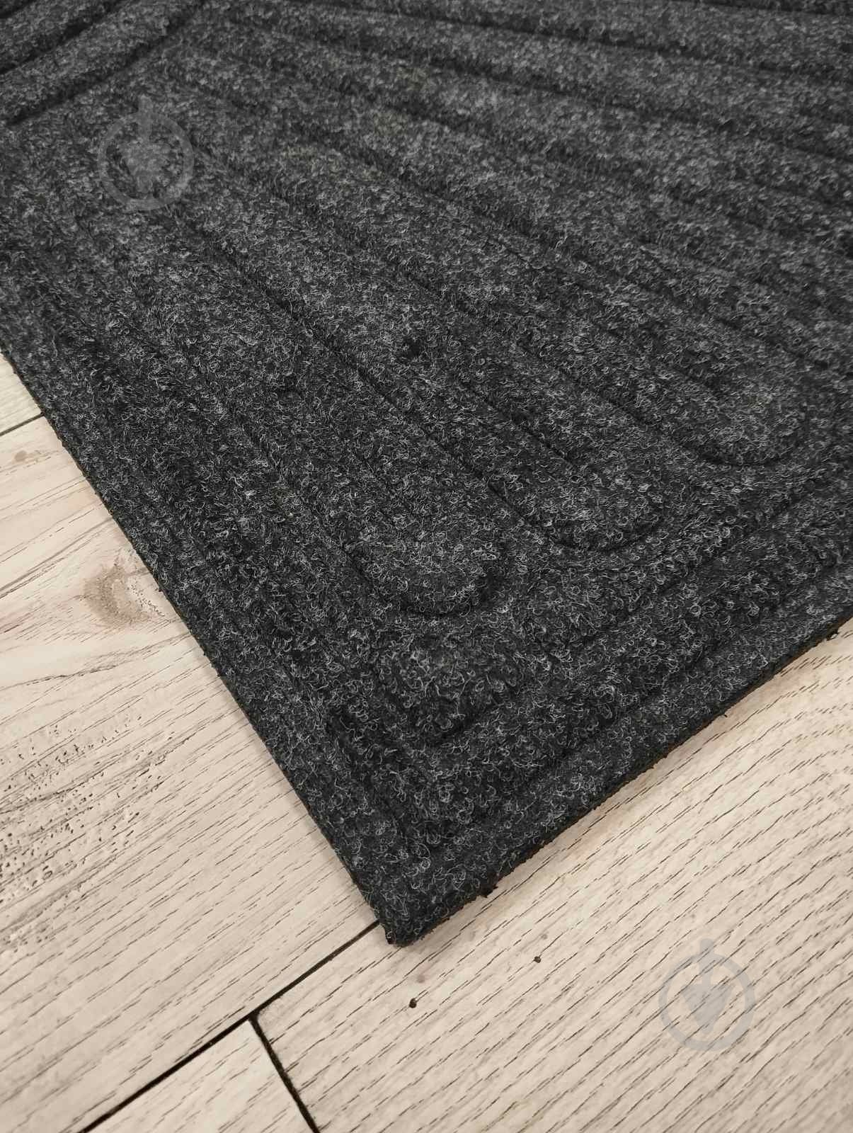 Коврик YPGROUP КР-703 серый 60х90 см - фото 6