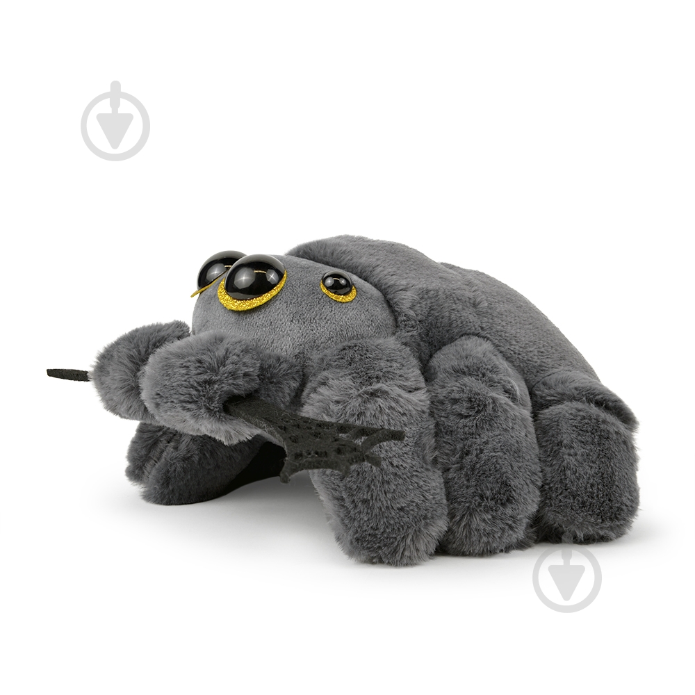 М'яка іграшка WP Merchandise Павук Пухнастий міні 20 см сірий FWPSPIDRMIN23GY00 - фото 1