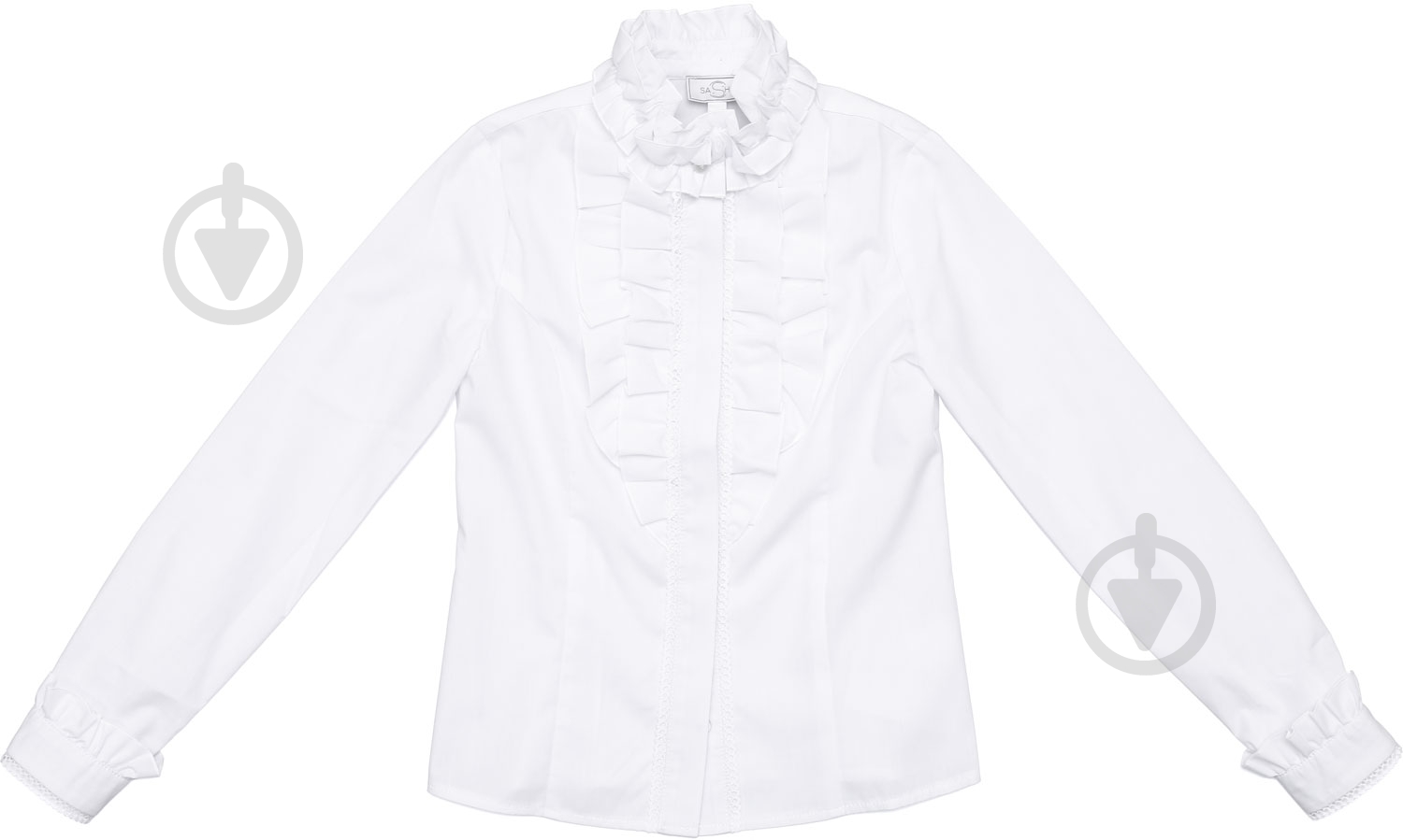 Блуза Sasha р.140 белый 4388 - фото 2