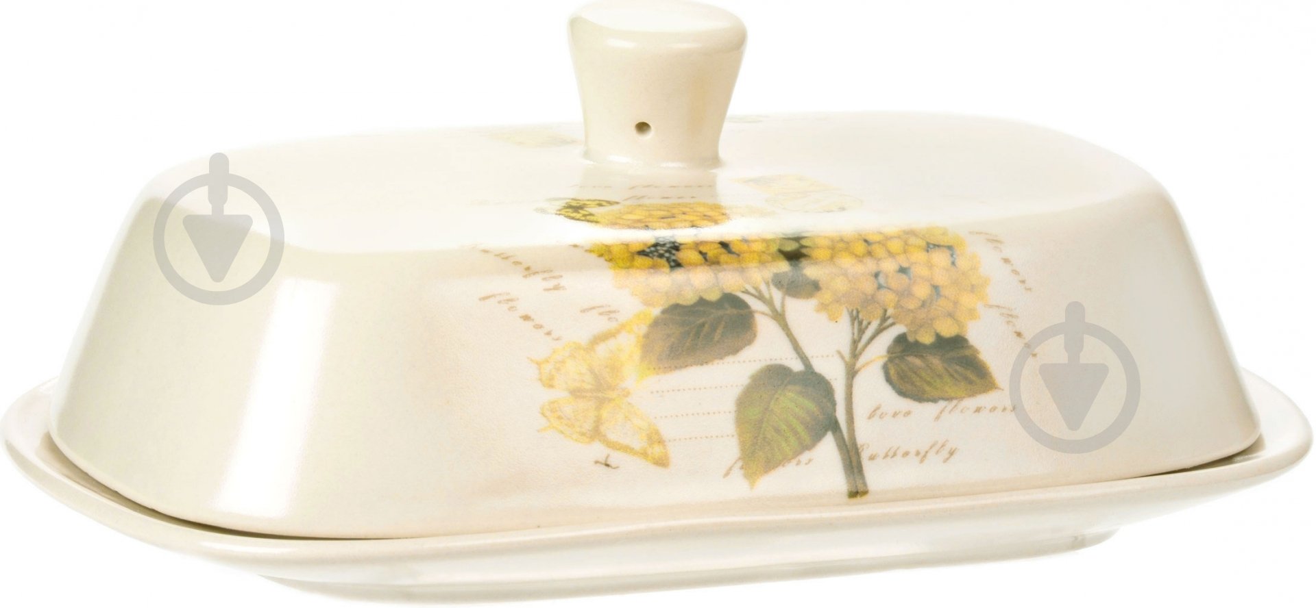 Масленка Krauff Hortensie 19 см 24-269-055 - фото 1 Масленка Krauff Hortensie 19 см 24-269-055 - фото 1