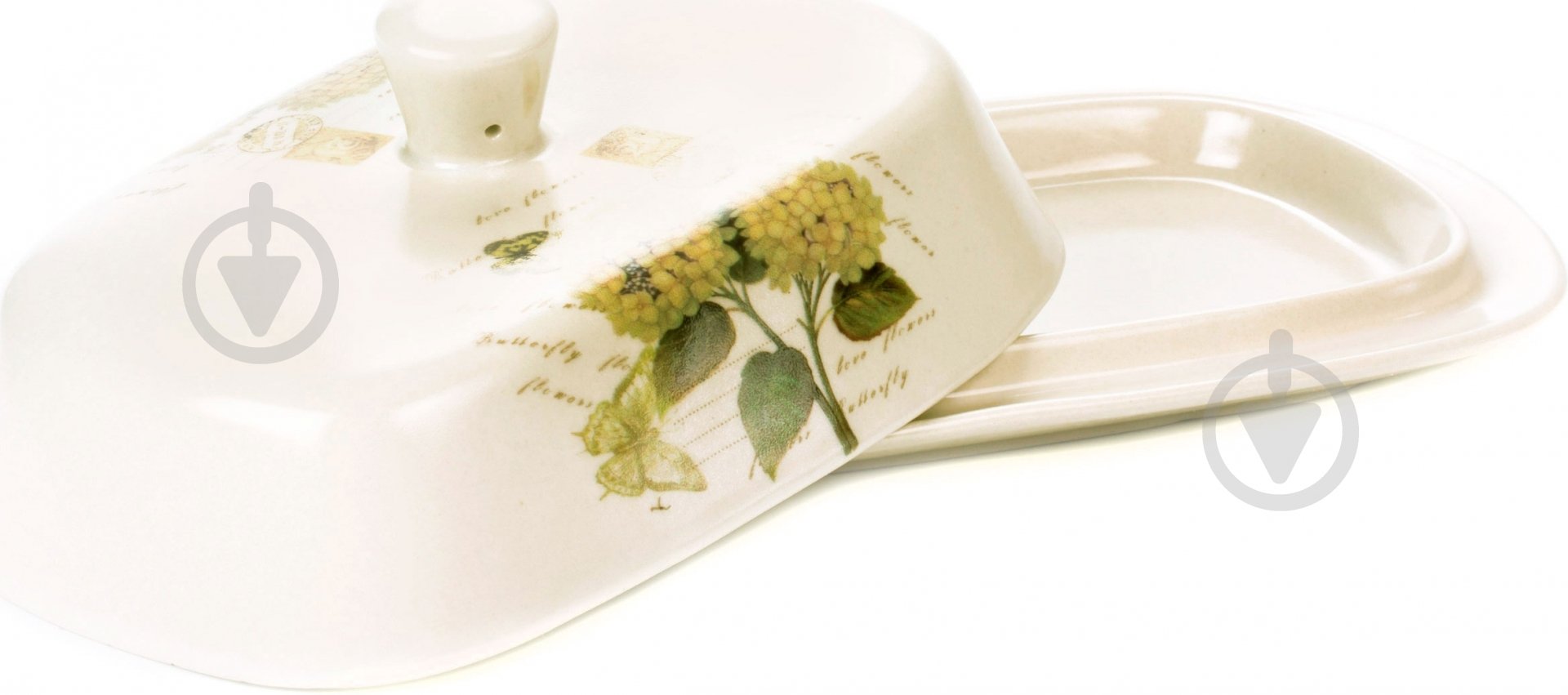 Масленка Krauff Hortensie 19 см 24-269-055 - фото 2 Масленка Krauff Hortensie 19 см 24-269-055 - фото 2