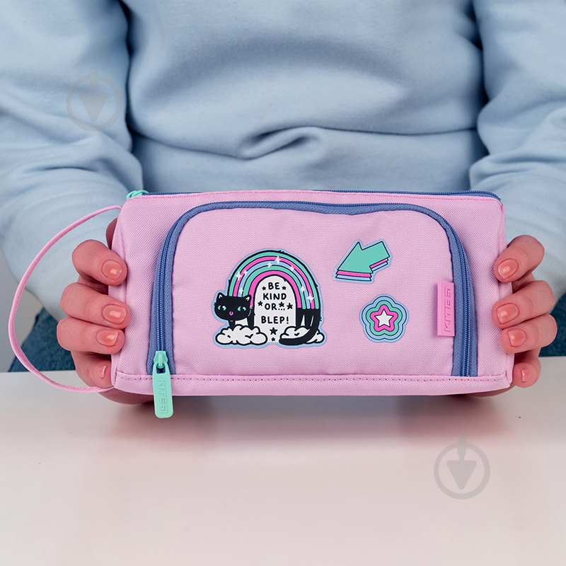 Пенал 2700-2 KITE розовый - фото 5